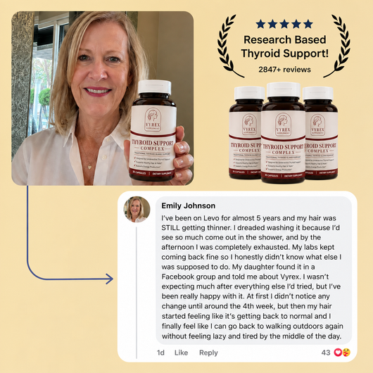Vyrex Supplements™ Thyroid Support Complex | Thyroid Wellness Formula