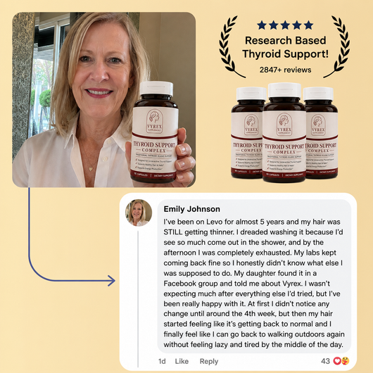Vyrex Supplements™ Thyroid Support Complex | Thyroid Wellness Formula