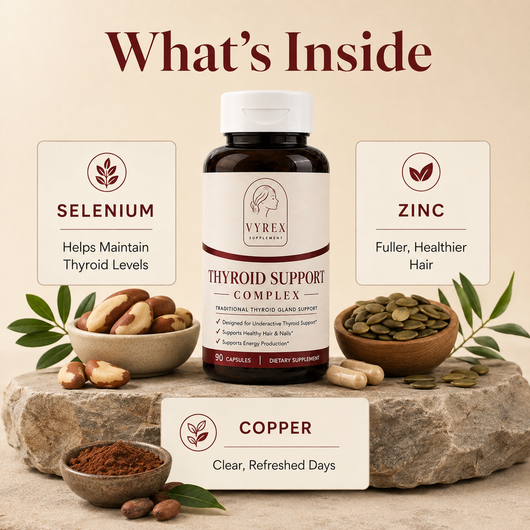 Vyrex Supplements™ Thyroid Support Complex | Thyroid Wellness Formula